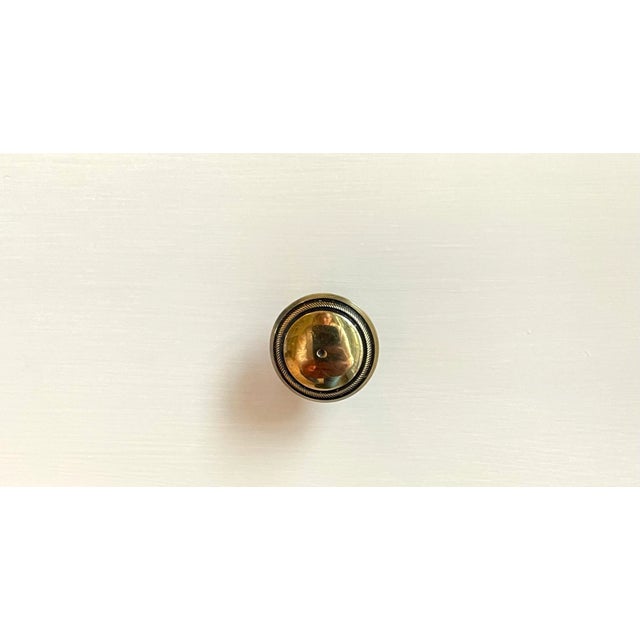 Wood Custom Made Writing Desk With Cartonierre For Sale - Image 7 of 8