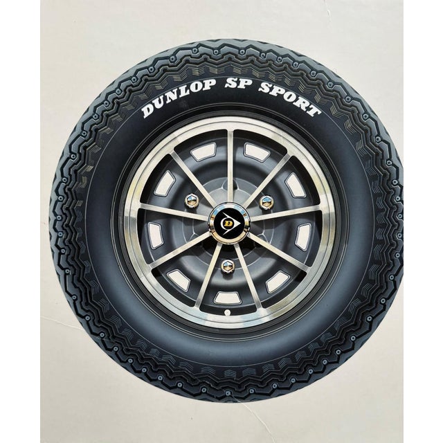 Original Dunlop Gouache Advertisement For Sale - Image 7 of 11