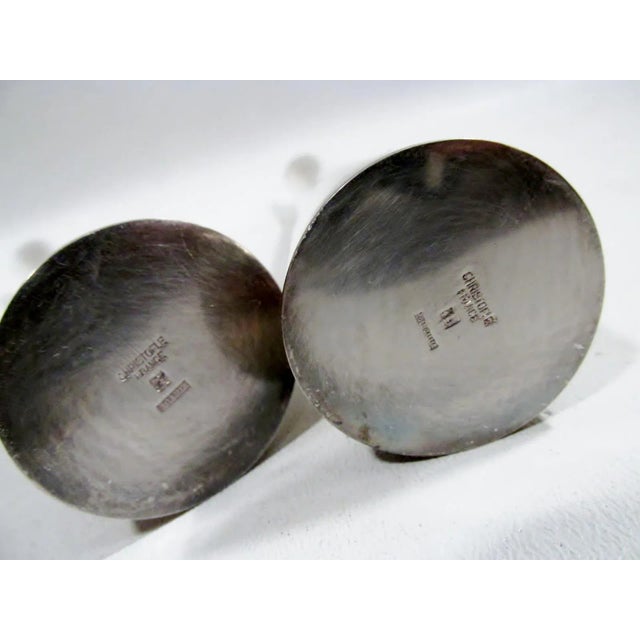 Mid 20th Century 1950s Christofle France Cardinal Vases Lino Sabattini - a Pair For Sale - Image 5 of 6