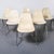 Stacking Off White Fibreglass DSS Dining Chairs from Eames, 1960s, Set of 4 For Sale - Image 6 of 8