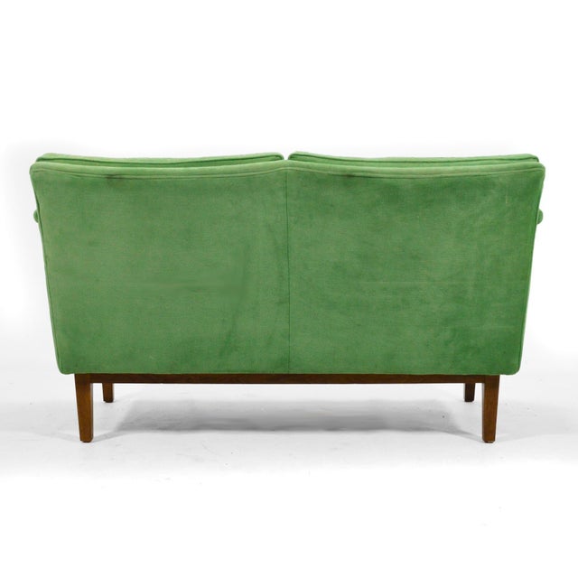 Wood Edward Wormley Sofa / Settee (Pair) For Sale - Image 7 of 9