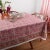 The classic Riyad design depicting elaborate flowers and vines stands out beautifully in the celebrated Indian color...
