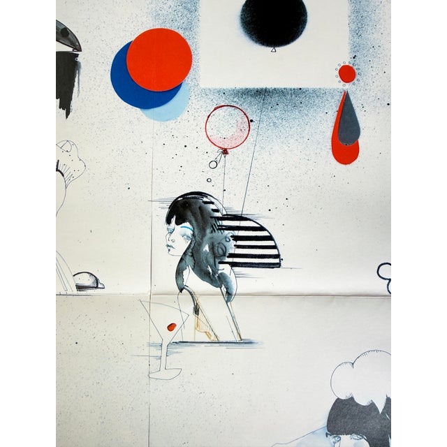 Julie Verhoeven Limited Edition Poster by Jaeger British Fashion Illustration for Boutique, 2010 For Sale - Image 11 of 18