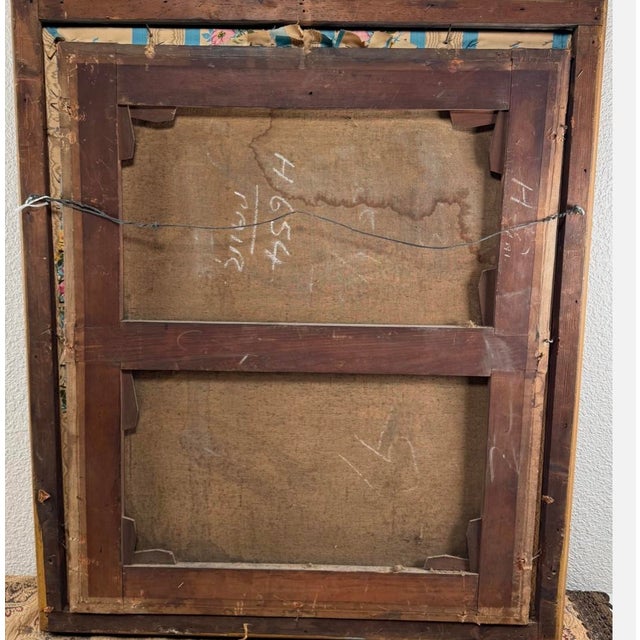 Baroque Portrait of a Baroque Gentleman Early 18th Century English School Oil on Canvas For Sale - Image 3 of 18