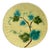 Majolica Vine Leaves Plate Sarreguemines, Circa 1890 For Sale