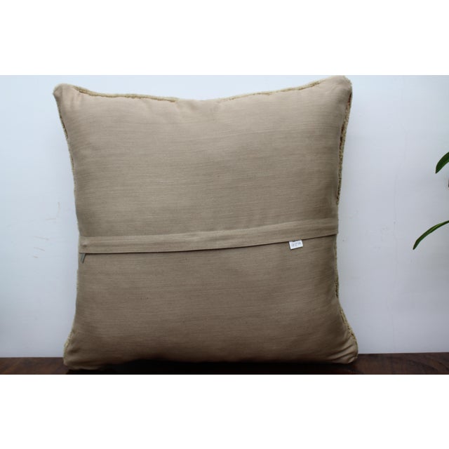 Turkish Vintage Rug Decorative Pillow Cover - 20"x20" For Sale - Image 11 of 12