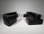 Lara Sofa in Black Leather by Pamio, Toso and Massari for Stilwood, Italy, 1970s, Set of 2 For Sale - Image 3 of 9