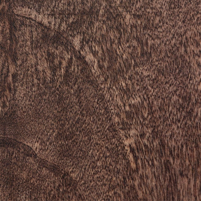 Jamie Young Preston Burl Wood Table Lamp with Linen Shade For Sale - Image 4 of 4