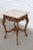 Mid 20th Century W & Z Rococo Style Marble Side Table For Sale - Image 11 of 12