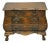 Vintage Small Salesman Sample Chippendale Georgian Style 3 Drawer Bombe Commode For Sale