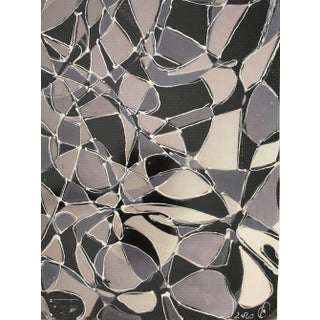 Abstract Modern “Vitrales” – Signed F, 2020 For Sale