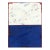 Double Vision 74 - Original Contemporary Minimalist Abstract Mixed Media Painting White and Blue Art for the Home by Ricky Hunt For Sale