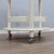 Space Age White & Orange Serving Trolley Bar Cart, 1960s For Sale - Image 10 of 12