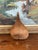 Brown Antique 19th Century Hand-Carved Decorative Wooden Ladle Spoon With Sculptural Curved Handle. For Sale - Image 8 of 11