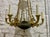 Bronze Vintage Empire Style Bronze 6-Light Hanging Chandelier For Sale - Image 8 of 8