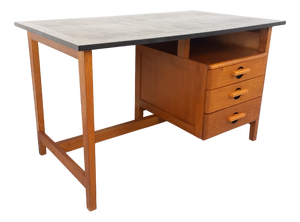 Vintage Desk in Oak, 1960s