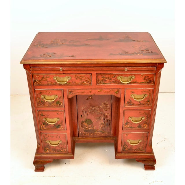 Chinoiserie 18th Century English Dresser With 19th Century Chinoiserie Decoration For Sale - Image 3 of 12