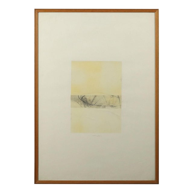 After Luca Caccioni, Composition, Mixed Media on Paper For Sale