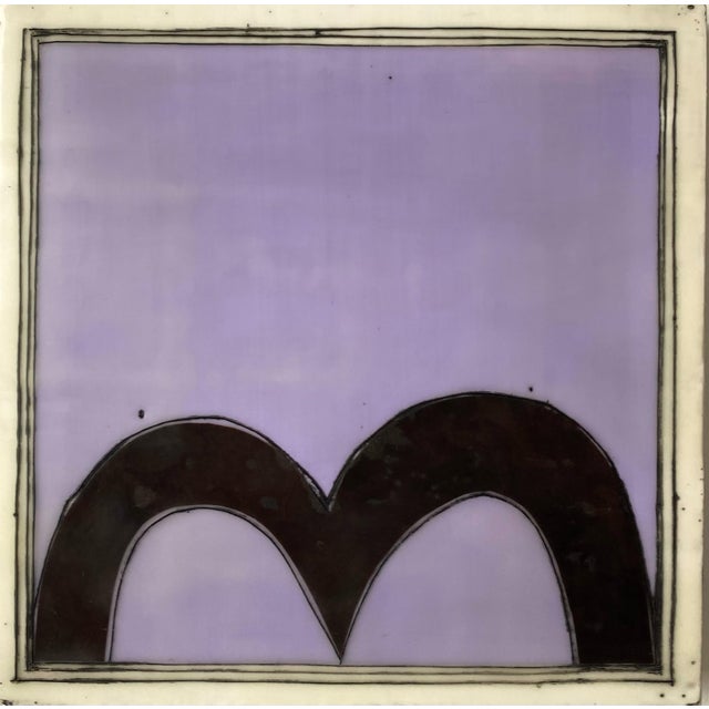 Encaustic Collage Installation by Gina Cochran - "The Enthusiast" - 16 Pieces For Sale - Image 12 of 18