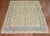 Late 20th Century Zabihi Collection Traditional Floral Persian Kirman Room Size Rug - 7'3" x 10'2" For Sale - Image 14 of 18