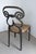 Black Mid 20th Century Biedermeier Style Forged Iron Dining Chairs For Sale - Image 8 of 9
