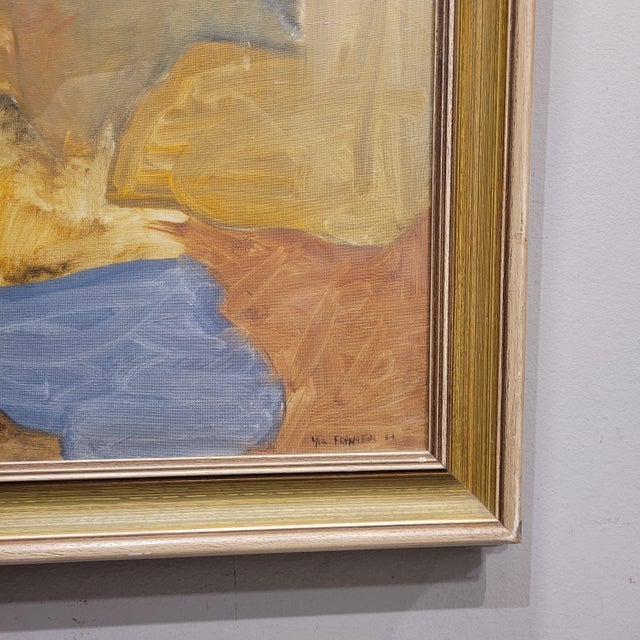 Yves Frangeul, Abstract Composition, 1964, Oil on Canvas For Sale - Image 13 of 18
