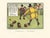 This original print is from a folio of whimsical Golf illustrations by the English artist Charles Crombie (1880-1967)....