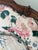 Wood Vintage Settee Upholstered in Lee Jofa Floral Bouquet For Sale - Image 7 of 12