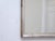 Antique Small Minimalist Silver Mirror For Sale - Image 4 of 4