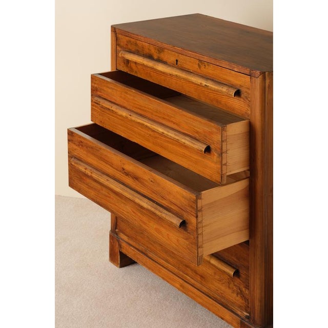 Axel Einar Hjorth Vintage Swedish Chest of Drawers in Pine by Axel Einar Hjorth, 1930s For Sale - Image 4 of 6