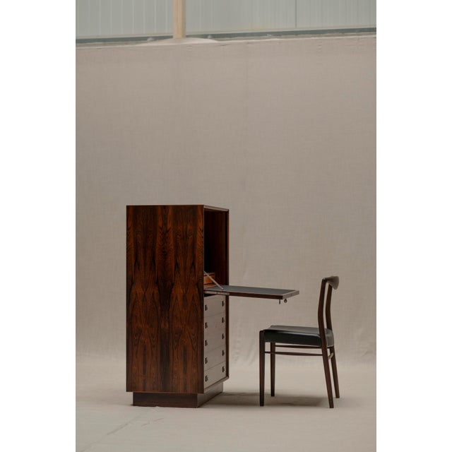 Arne Vodder Vintage Desk and Chair by Arne Vodder for Sibast, 1960s, Set of 2 For Sale - Image 4 of 18