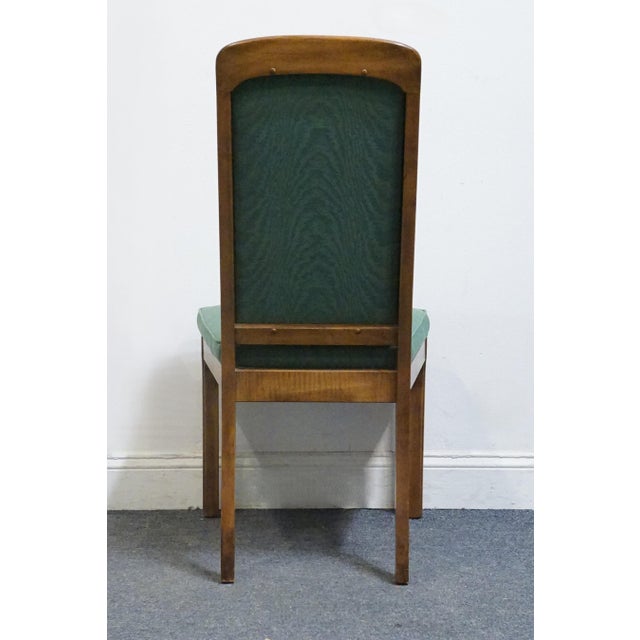 Burlington House Solid Birch Mid Century Transitional Upholstered Dining Side Chair For Sale In Kansas City - Image 6 of 10