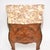 Wood Antique French Inlaid Marble Top Bedside Chests, 1900s, Set of 2 For Sale - Image 7 of 12