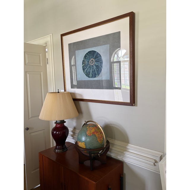Pair of Contemporary Oil on Paper Gourd Still Life Paintings, Signed "Gw", 2006 For Sale - Image 9 of 15