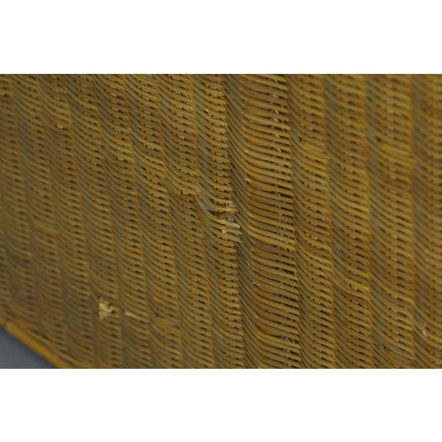 Wicker Bed by Adalberto Dal Lago, 1960s, in Very Good conditions. Designed 1960 to 1969 I have official proof of...