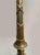 Antique Brass Andirons - Louis XVI Style Flame Torch - A Pair For Sale - Image 4 of 8