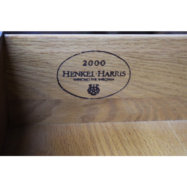 Henkel-Harris New Market Collection Mahogany Chippendale High Chest For Sale - Image 11 of 11