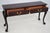 Chippendale Thomasville Mahogany Ball & Claw Console Table For Sale - Image 3 of 18