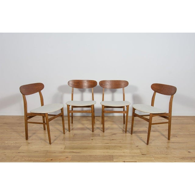 Mid-Century Modern Teak Dining Chairs, 1960s, Set of 4 For Sale - Image 18 of 18