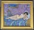 Wood Reclining Nude, Titled "Spring", Oil on Canvas, C. 1990 For Sale - Image 7 of 10