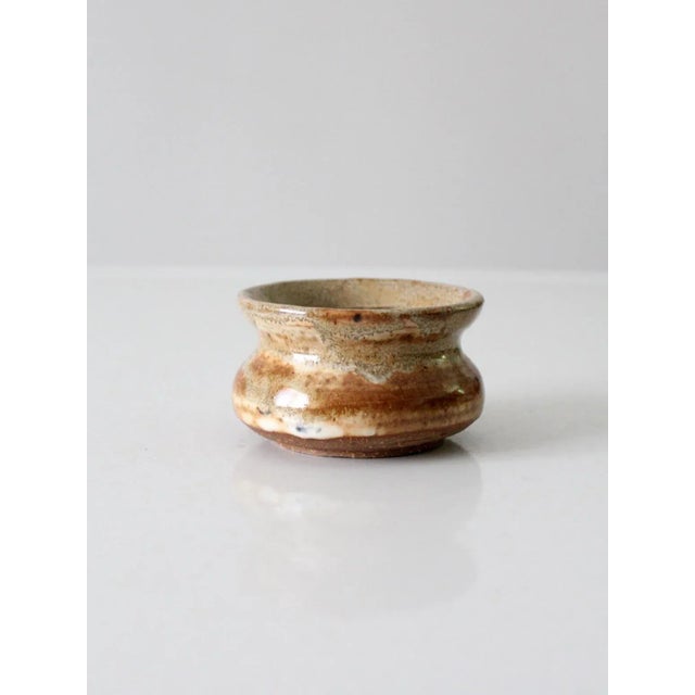 Ceramic Vintage Studio Pottery Vase For Sale - Image 7 of 7