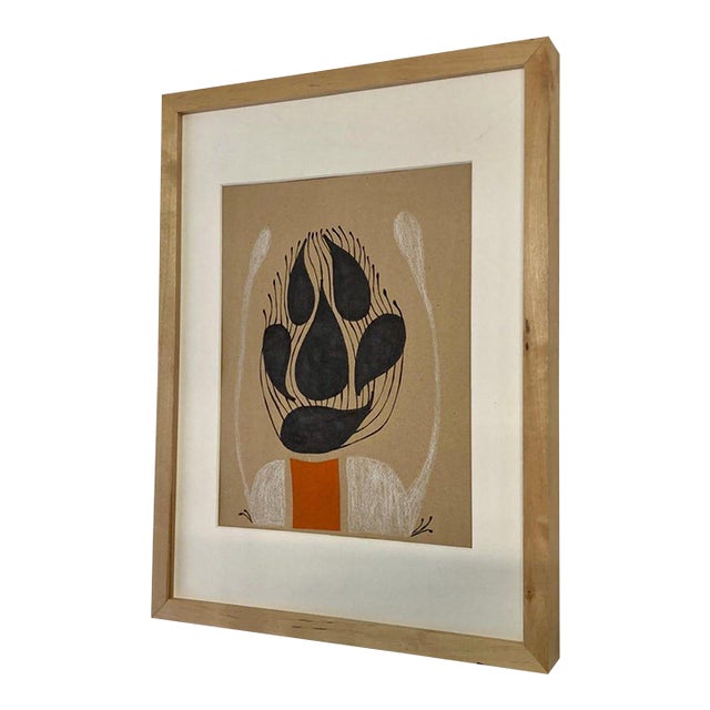 Modern Multi-Media Abstract Art Signed by Artist For Sale