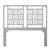 Not Yet Made - Made To Order Finn Platform Bed Queen - Light Gray For Sale - Image 5 of 12