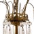 Mid-Century Modern Vintage French Chandelier, 1950s For Sale - Image 3 of 6