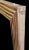 19th Century Antique 19th Century French Reeded Brass Frame Mirror For Sale - Image 5 of 6