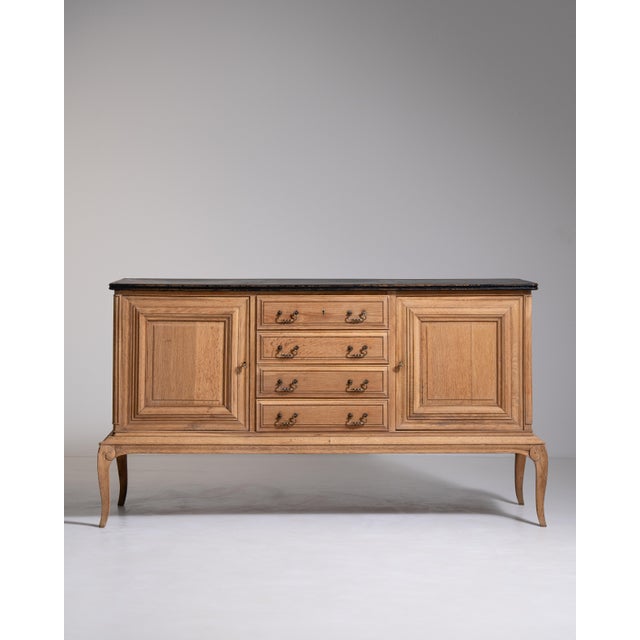 1940s Louis XV Oak Sideboard For Sale - Image 15 of 18
