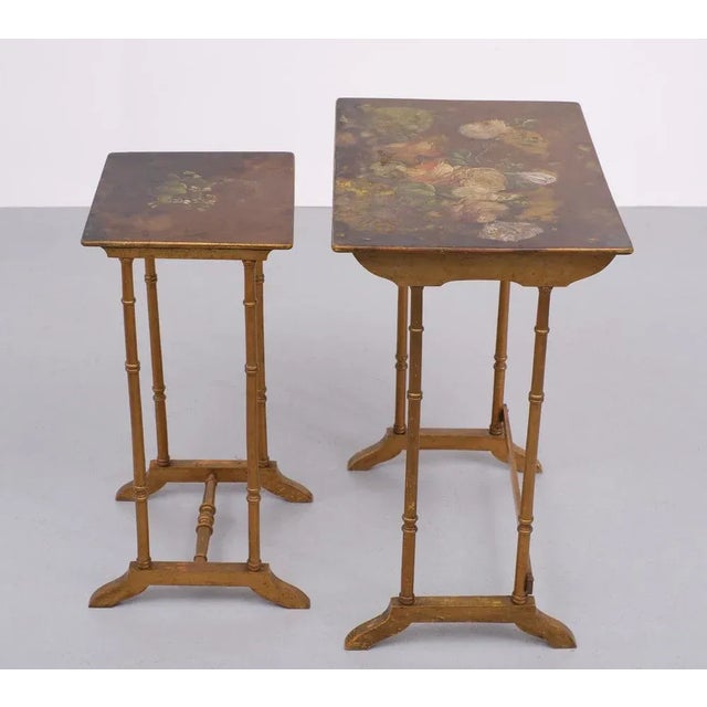 Art Nouveau Side Japonisme Tables, France, 1925, Set of 2 For Sale - Image 4 of 11
