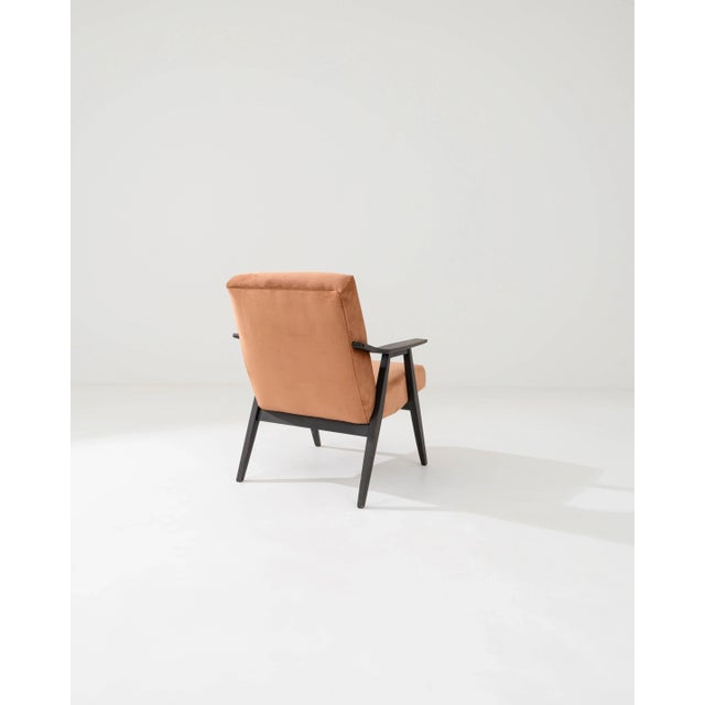 1960s Czech Upholstered Armchair For Sale - Image 4 of 12