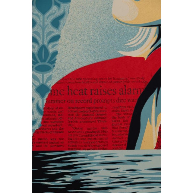 Modern Shepard Fairey, Environment Justice, Silkscreen Print For Sale - Image 3 of 9