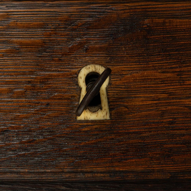 1880s French Provence Oak Buffet In Original Patina For Sale - Image 9 of 18